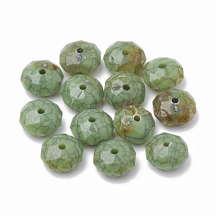 Perles acryliques craquelées CACR-T001-02-1