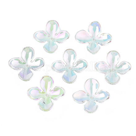 Perles en acrylique transparente PACR-N012-001-1
