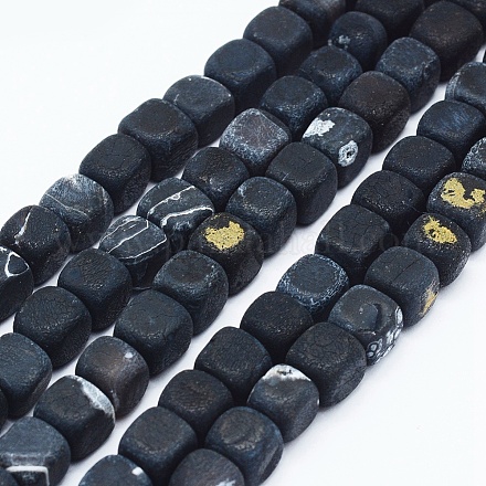 Natural Agate Beads Strands G-E469-01H-1