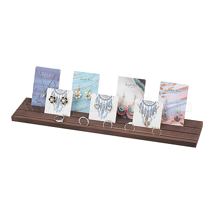 PH PandaHall Wooden Jewelry Display Stands ODIS-WH0029-60-1