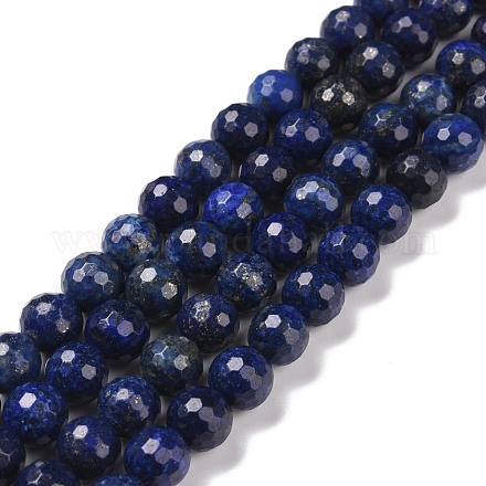 Lapis-lazuli naturelles teints perles brins G-E571-16B-1