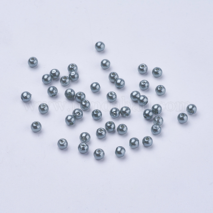 Imitated Pearl Acrylic Beads X-PACR-5D-57-1