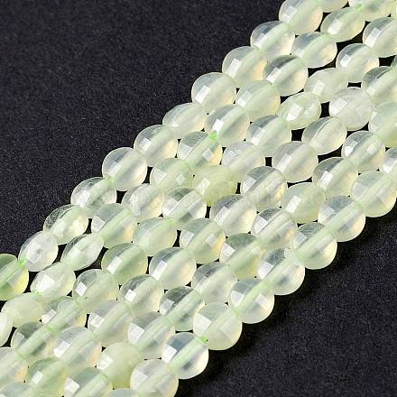 Chapelets de perles en jade citron naturel G-D0003-A96-1