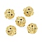 Brass Beads, Lantern, Real 18K Gold Plated, 10x9.5mm, Hole: 1mm