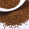 MIYUKI Delica Beads, Cylinder, Japanese Seed Beads, 11/0, (DB2109) Duracoat Dyed Opaque Sienna, 1.3x1.6mm, Hole: 0.8mm, about 2000pcs/10g