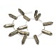 Bullet Natural Pyrite Pointed Beads Strands G-I125-62A-2