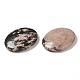 Natural Rhodonite Worry Stone for Anxiety Therapy G-B036-01K-3