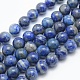 Chapelets de perles en lapis-lazuli naturel G-E489-01-8mm-1
