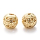 Alloy Hollow Beads PALLOY-P238-27G-RS-2