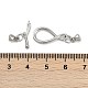 Латуни Переключить застежками KK-K391-11P-4