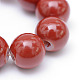 Chapelets de perles en verre peintes DGLA-S071-8mm-B20-4