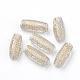 Chapado de perlas de acrílico transparente PACR-Q115-49-1