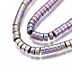 Electroplate Non-magnetic Synthetic Hematite Beads Strands G-T061-141E-3