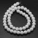 Natural White Jade Beads Strands G-D695-12mm-2