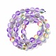 Synthetic Moonstone Beads Strands G-E573-01B-21-2