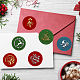 CRASPIRE Christmas Wax Seal Stamp Set AJEW-CP0001-87B-4