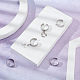 Kit per la creazione di anelli per polsini con ciondoli fai da te unicraftale DIY-UN0004-86-3