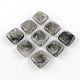 Rhombus Imitation Gemstone Acrylic Beads OACR-R043-11-1
