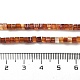 Brins de perles de cornaline synthétique G-B064-A22-5