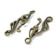 Tibetan Style Hook and Eye Clasps MLF1157Y-NF-3