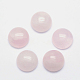 Cabochons de quartz rose naturel G-P393-R20-10mm-2