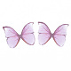 Two Tone Polyester Fabric Wings Crafts Decoration FIND-S322-012C-05-2