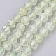 Chapelets de perles en préhnite naturelle G-F568-072-4mm-1