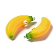 Colgantes de frutas de resina opaca de dibujos animados CRES-B018-01-2