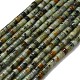 Natürliche afrikanische türkis (jasper) perlen stränge&nbsp;G-P608-A13-01-2