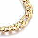 Ion Plating(IP) 304 Stainless Steel Figaro Chain Bracelets BJEW-L634-09G-2