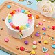Bricolage kits de fabrication de bracelets de perles colorées mignonnes DIY-FS0002-28-6