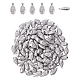 DICOSMETIC 100Pcs Corn Pendant Stainless Steel Small Pendant Cute Mini Food Charms for DIY Jewelry Making Accessory Bracelet Necklace Keychain Crafting Findings STAS-DC0007-71-1