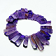 Natural Crackle Agate Beads Strands G-D076-M-2