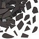 Ph pandahall 180 pz specchio da cucire su strass mix flatback acrilico cucire su pietra acrilico nero strass a specchio perline per festival festa costume borse cappelli abbigliamento decorazione di Halloween DIY-PH0013-65A-1
