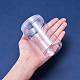 BENECREAT 8 PACK 250ml Empty Clear Plastic Slime Storage Favor Jars Wide-mouth Plastic Containers for display CON-BC0004-59B-5