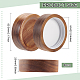 BENECREAT 4pcs Wooden Mason Jar Lids WOOD-WH0124-12A-2