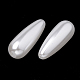 Hebras de perlas de imitación de plástico ecológico MACR-S286-E-04-2