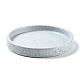 Assiette à bijoux ronde plate en porcelaine ronde DJEW-I015-01-4