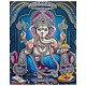 Hindu-Elefantengott Lord Ganesh Statue Religion Thema DIY Diamant-Malerei-Set WG31940-01-1