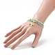 4pcs 4 perles de verre de style ensemble de bracelets multi-brins à 4 couches BJEW-JB09034-6