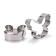 Stainless Steel Mixed Animal Shaped Cookie Candy Food Cutters Molds DIY-H142-11P-3