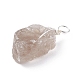 Natural Gemstone Pendants PALLOY-JF01389-02-4