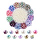13 perles imitation plastique ABS de style OACR-YW0001-40-2