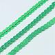 Perles de paillette en plastique de couleur AB PVC-Q083-6mm-94-3