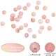 Chgcraft 1 Strang natürliche rosa Opalperlenstränge G-CA0001-29-2