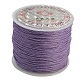 ワックスコットンコード  紫色のメディア  1mm  約27.34ヤード（25m）/ロール YC-D002-09-1