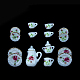 Mini juego de té de porcelana BOTT-PW0001-213A-40-1