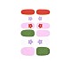 Цветочная серия наклейки для ногтей с полным покрытием MRMJ-T109-WSZ508-1