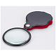 Mini Glass Lens Magnifier AJEW-L073-13-5