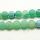 Natural Crackle Agate Beads Strands G-G055-4mm-4-2